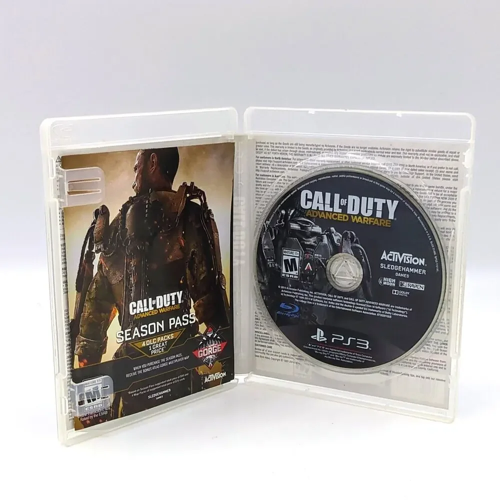 7 PS3 Game Lot Call of Duty Warfare Hitman Bioshock Infinite Grand Theft Auto V